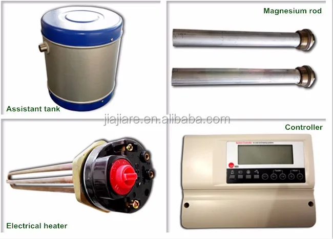 Stainless Steel Glass Pipe Solar Water Heater For Hot Water Heater