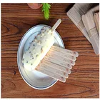 Wooden Stick 4.5" Length Size Birch Wooden Eco Friendly Food Grade Printed Custom Ice Popsicle Stick