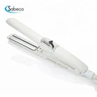 Sabeco private label flat iron hair dressing tools products temperature control professional hair straightener steam iron