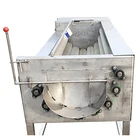 Li-Gong Stainless Steel Sweet Potato Carrot Ginger Cassava Cleaning Washing Peeling And Cutting Machine