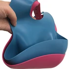 Promotion Quality Waterproof Easily Wipes Clean Comfortable Soft Silicone Bibs for Baby