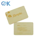 Personalized bamboo wood carving business cards printed on wood