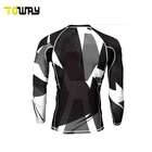 sublimation long sleeve mens compression shirt