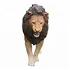 Simulation animal landscaping outdoor decoration FRP life size lion statue