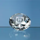 Crystal Showpiece Crystal Large Diamond K9 Optical Crystal Diamond Showpiece Crystal Diamond Paperweight