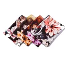 Silk Scarf Digital Print Scarf No MOQ Digital Print Custom Design Silk Scarf