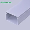 Best selling cable protective colored pvc plastic cable channel trunking sizes 50 cable raceway