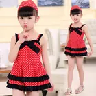 New Arrival Product Swimwear Kids Children Young Girl Swimsuit With Skirt