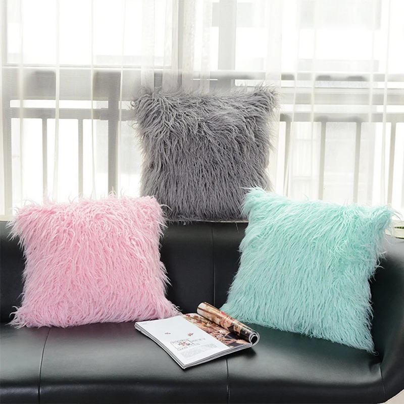 High Quality Fluffy Plush Pillow (2)