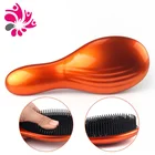 New Design Soft Antic Static Magic Plastic Hair Comb Hair Brush