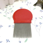 hot selling anti pet dog flea removal stainless steel lice comb