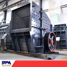 High eficiency impact crusher and double roll crusher