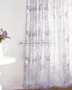 Home Textile Elegant Living Room Custom Design Butterfly Burn Out Roll Window Curtains Sheer