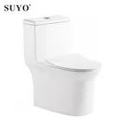 bathroom ceramic siphon sanitaryware elegant design one piece western toilet price