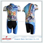 Plus size triathlon clothing weatsuit, mountain bike cycling top shirt shorts suit, sports cycle clothings custom