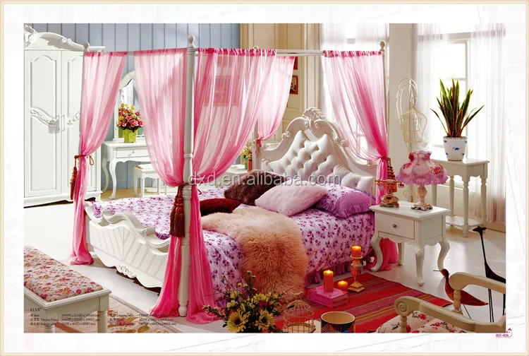 Pink Princess Bed With Modern Nice Design In Bedroom Furniture View Bed Dxd Product Details From Guangzhou Dxd Trading Co Ltd On Alibaba Com