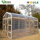 glass greenhouse clear sheet small greenhouse for garden