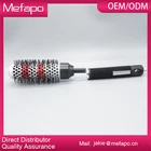 Round small plastic brush hair styles / small round styling brush
