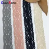 3.4CM CRCT950 pink lace grey trim black cotton crochet lace patterns free for top dressing