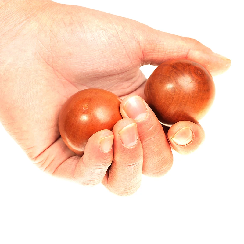 Court-margin health care handball authentic mahogany massage handball handball playing pieces to give them a gift