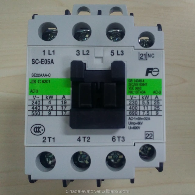 AC110V contractor SC E05A from Top10 Elevator Parts Supplier In China