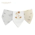 custom print baby bibs modern bamboo baby bandana bibs set