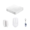 Compatible With Alexa Google WIFI Wireless Remote Control Smart home security alarm system 3 Gang
