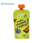Plastic Beverage Wine Milk Liquid Refill Spout Bag With Spout