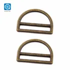 SK Wholesale Custom Size D-ring Metal D ring Buckles for Bag