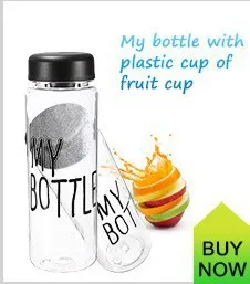 Hot Sale Fashion 760ml Sports Health Fruit Juice Bottle Water Tour Outdoor Sport Cup Bottle Plastic Bottle Four Colors