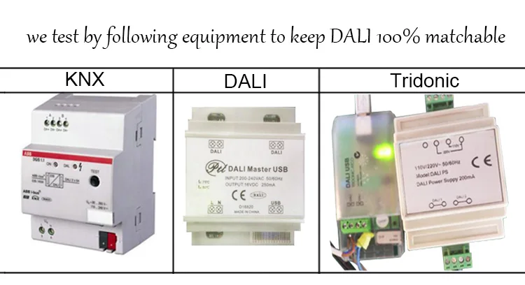 knx dali dimmable CC 30W constant current led power supply 350ma 500ma 800madali 30w led lamp dimmingdali downlight