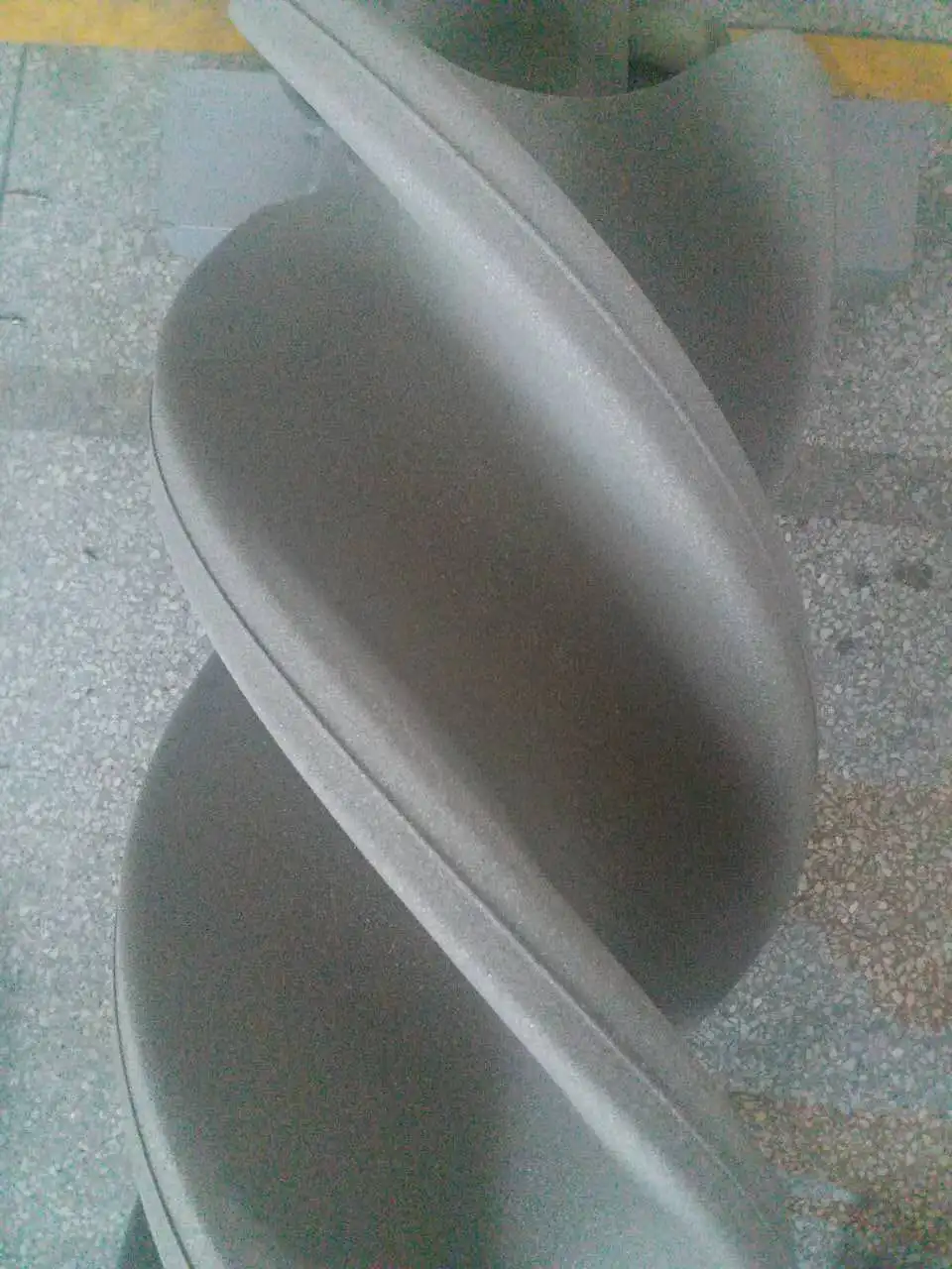 screw HVOF tungsten carbide coating machine