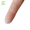 Custom cosmetic silicone finger prosthesis