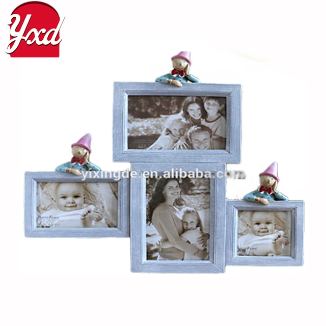 porous rural resin baby photo frame exquisite gift baby birthday