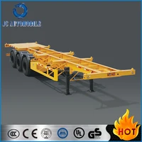 Hot Model 3 Axles Flatbed Container