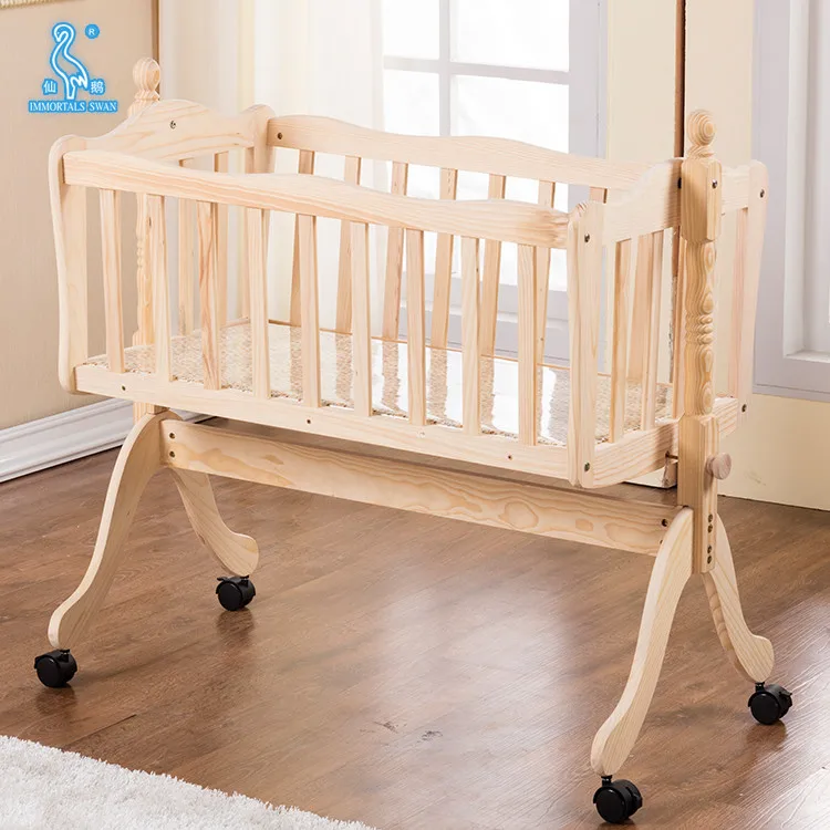 cradle wooden swing