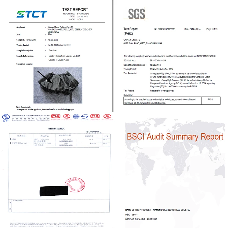 company certifications