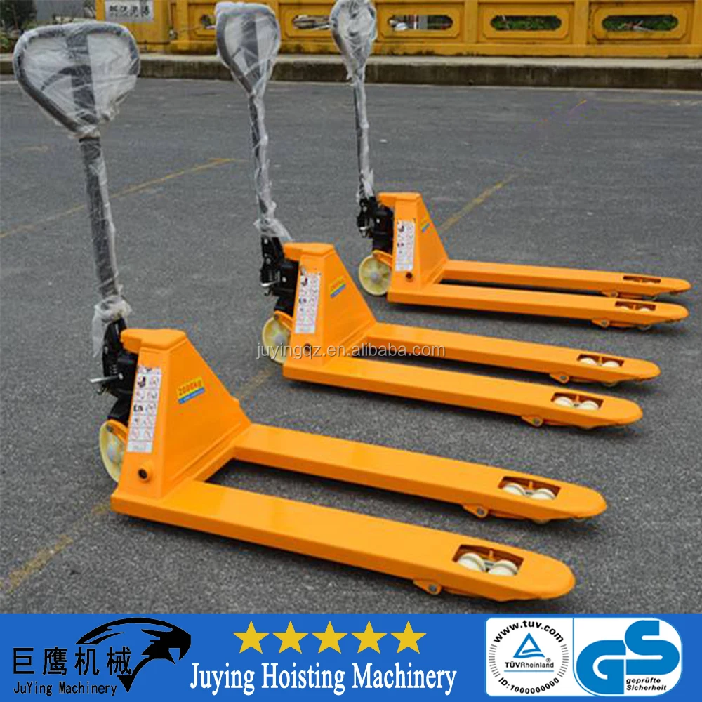 2ton nylon wheel manual hand pallet truck,hand stacker,hydraulic