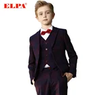 ELPA high quality slim fit children clothing set designer formal suits boys