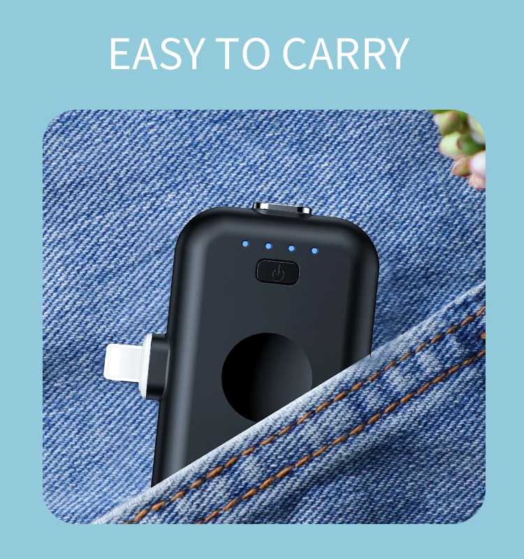 Mini Finger Emergency Power Bank Capsule Portable Charger Mobile 12800Mah 1200Mah Magnetic Power Bank - ANKUX.COM
