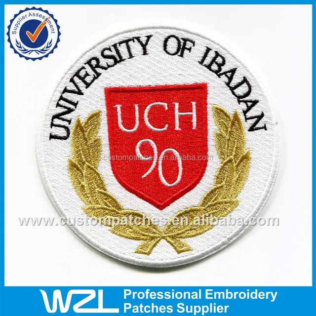 Custom Embroidered Patches embroidery patch letter for garment accessories