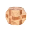 Adult/Kids/Children DIY 3D Cube Brilliant Intelligence Brain Teaser Educational Funny Wooden Toys Chinese Puzzle