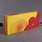 Hot Sale Gold Extravagant Printing Foldable Chrysanthemum Tea Packaging Flip Top Paper Box