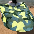 Towels Custom Machine Washable Round Beach Towels Quick Dry Beach Towel