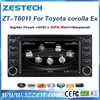 2 din car dvd player with car multimedia system for toyota corolla ex 6.95 inch - Buy car gps navigation for corolla