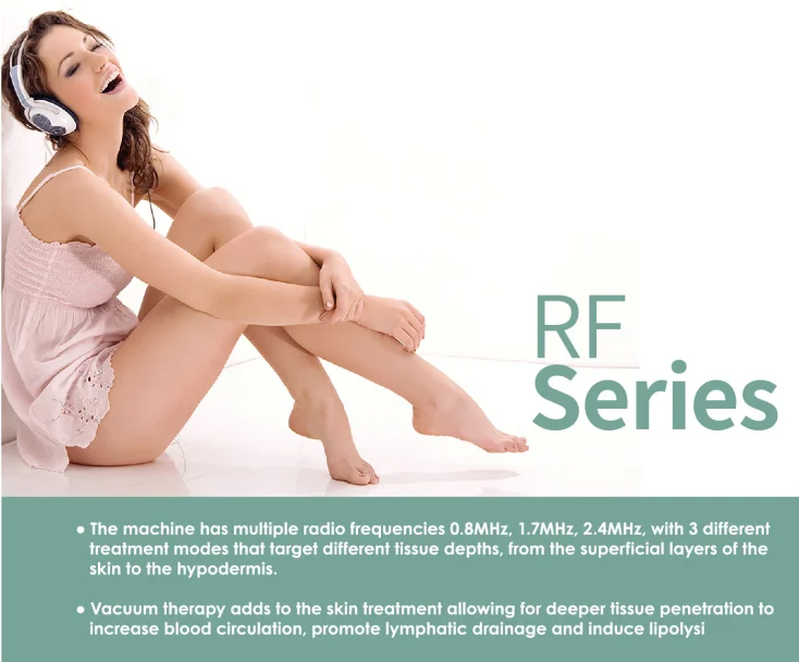 RF radio frequency for wrinkle removal & face lifting