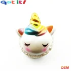 2019 PU foam kawaii slow rising squishy soft scented squeeze unicorn anti stress relievers mini toy gift set
