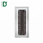 Front Main Exterior Stainless Steel Security Storm Grill Door Design