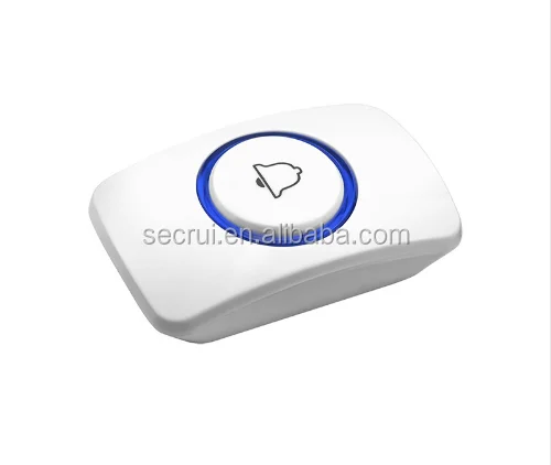 Беспроводная тревожная кнопка SOS Аварийная кнопка Беспроводная аварийная система вызова 433 мГц для беспроводного дверной Звонок