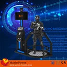 Easy to operated vr space running kids robot with vr glasses virtual reality